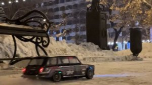RC модели дрифтят по новогоднему городу! | Новогодний RC DRIFT | Боком в 2024