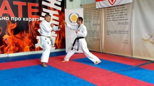 Heian Yondan #2. Kata and Bunkai Full power and fast motion. Хейан Йондан #2. Ката и Бункай.