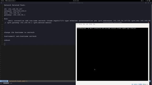 How to manually setup Static network connection and change hostname (in Tibetan) смотреть онлайн