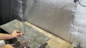 Поделка из металла.Охотник подставка под бутылку Изготовление