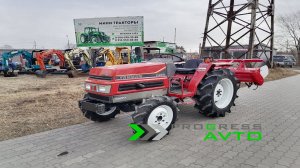 Минитрактор для дачи и огорода! YANMAR F255 японский трактор для домашнего пользования прогрессавто