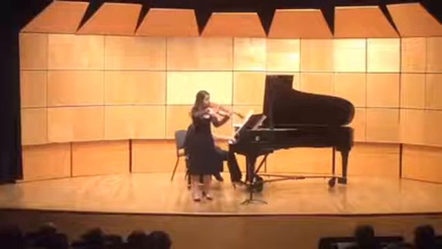 Grieg Sonata No 3, Mvt I, My sister performing in Violin Masterclass смотреть онлайн