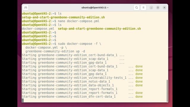 Installing OpenVAS Using Docker Images смотреть онлайн