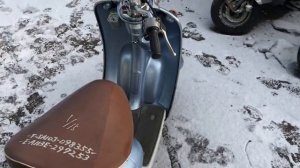Обзор ретро скутера Yamaha VINO SA10J из Японии
