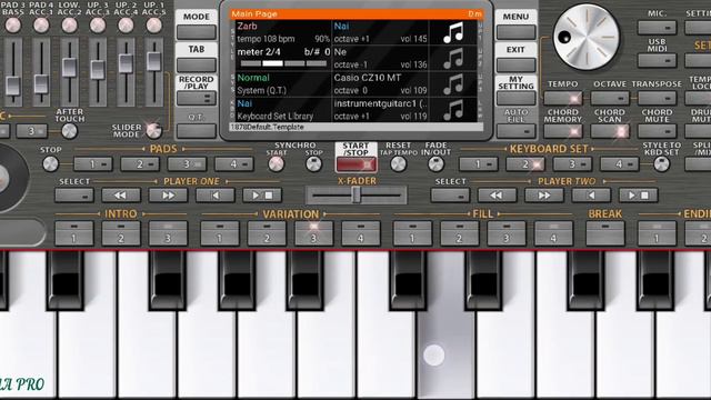 ШАБ БА ХАЙР❤ Туëна (Ямаха Орг Навозиш Бо Телефон) смотреть онлайн