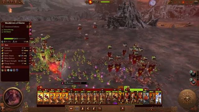 ROLLING OVER THE SCUM! - Total War Warhammer 3 - Khorne Skarbrand Legendary Campaign - Episode 7 смотреть онлайн