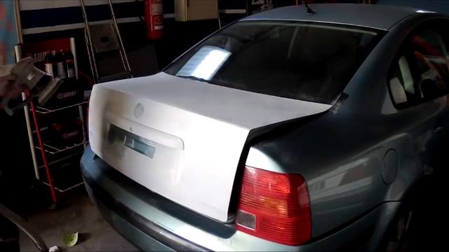 Простенький ремонт по жести Passat смотреть онлайн