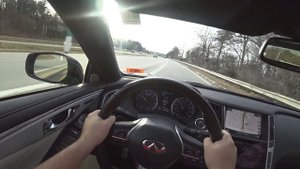 2018 INFINITI Q60S Red Sport P.O.V Test Drive