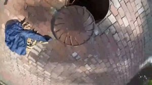 Вот так заполняються водой вовремя дождя коллектора под Москвой.