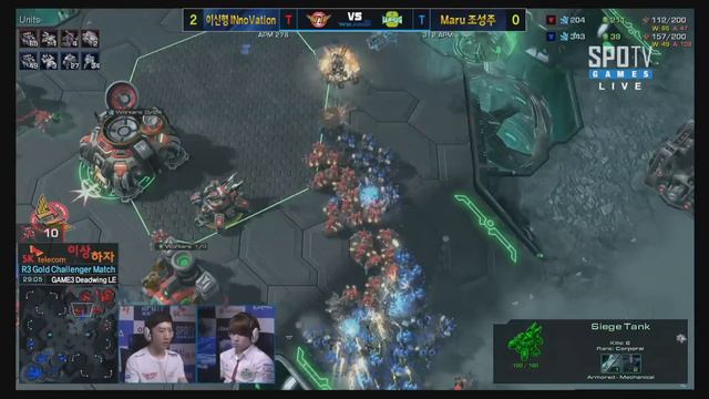 Maru's crazy surround - Starcraft II Proleague смотреть онлайн