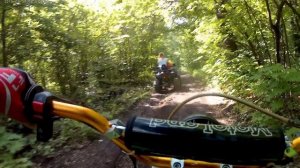 Неудачная покатуха по лесу.