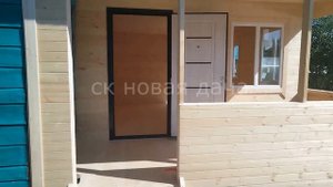 дом 4 на 4 и терраса 2 на 4 ск Новая Дача
