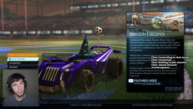 Rocket League, Edge of Space, and a giveaway tomorrow! http://www.twitch.tv/mrzebragamer смотреть онлайн