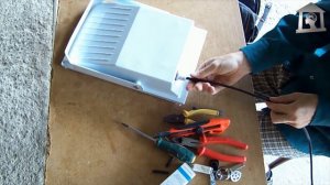 установка прожектора на фонарный столб своими руками