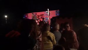 День села Купанское. На сцене Александр Зизин. Финал.