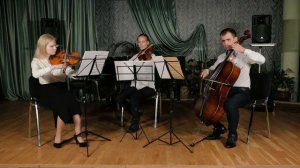 И.С.Бах.Инвенция до-минор (переложение для струнного трио)