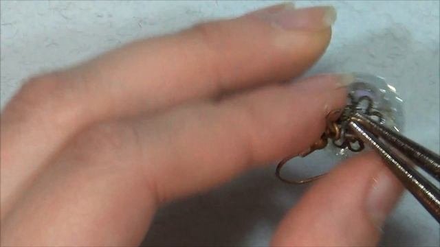 Как сделать эффект кракле? Ледяные серьги и кулон своими руками