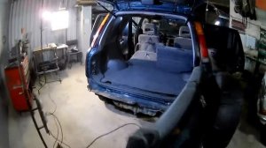 Honda_CRV.КР_Замена порогов, задних арок и немного реставрация.Часть_2_Переезд.