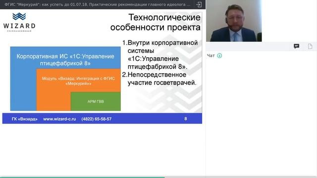Меркурий Россельхознадзор| Совместный вебинар РСХН (Власов Н.А.) и ГК Визард 05.04.18