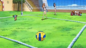 Nami vs robin volleyball match | One Piece Film: Gold | #onepiece #anime