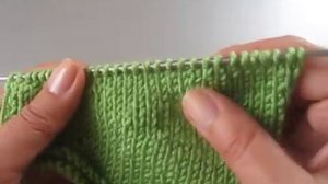 Укороченные ряды спицами от Вераши..mp4