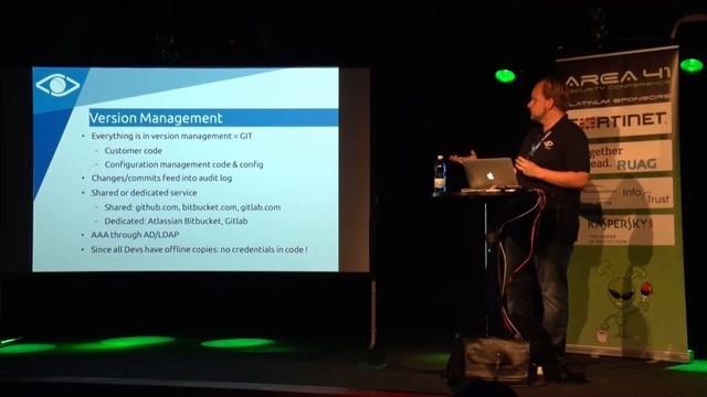 Area41 2016: Aarno Aukia: SecDevOps - how to secure the DevOps tools