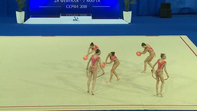 г.Москва - 3 мяча+2 скакалки 19.150(финалы) смотреть онлайн