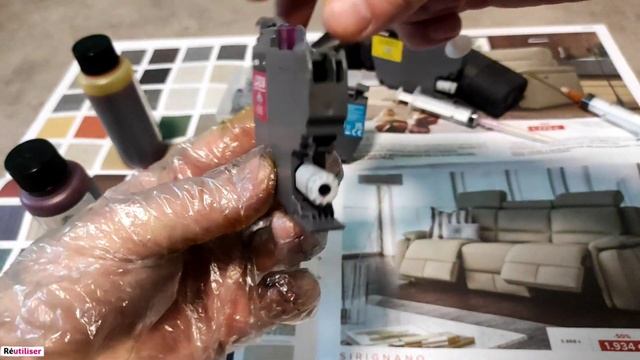 How to quickly and easily refill a printer cartridge BROTHER MFC - J5340 DW смотреть онлайн