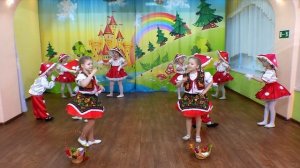 танец "В ЛЕС ПО ГРИБОЧКИ" Д/С 329 2023 год