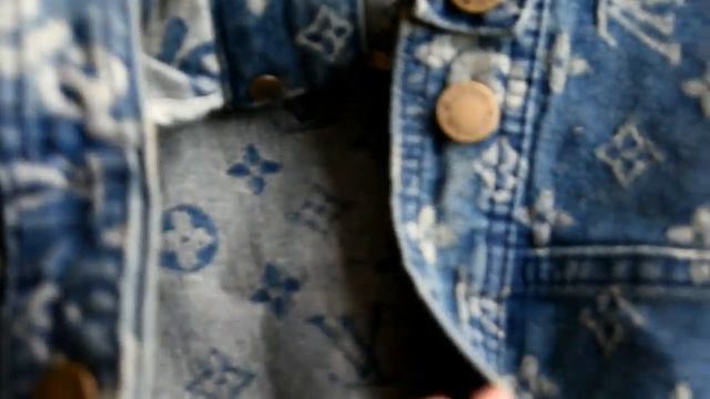 SUPREME X LOUIS VUITTON DENIM JACKET REVIEW смотреть онлайн