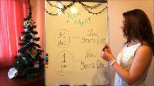 Как отмечают Новый Год в США (New Year in USA)