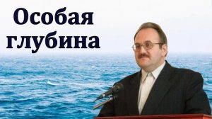 "Особая глубина". В. Н. Чухонцев. МСЦ ЕХБ