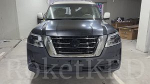 Рестайлинг переделка Ниссан Патрол Y62 в 2020 г
