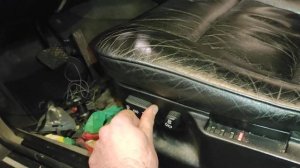 Починил память сидений BMW E32