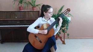 Арефьева Антонина - "Прелюдия ре минор" А. Иванов-Крамской