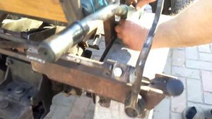 Минитрактор из мотоблока Зубр немного подробнее.