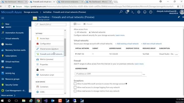 Service Endpoints смотреть онлайн