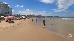 [Best Beaches Brazil 4K] ? Caminhada na praia de Balneário Camboriú ? Brasil