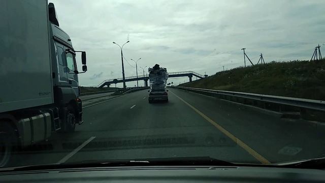 трасса М5 Daewoo Nexia под "парусом". смотреть онлайн