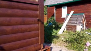 Покраска беседки
