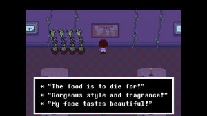 Let's Play: Undertale (part 16) Dinner Date with Sans and Burgerpants