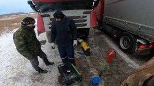 Солярка по 27 рублей... Греем скамейку... #отогрев авто