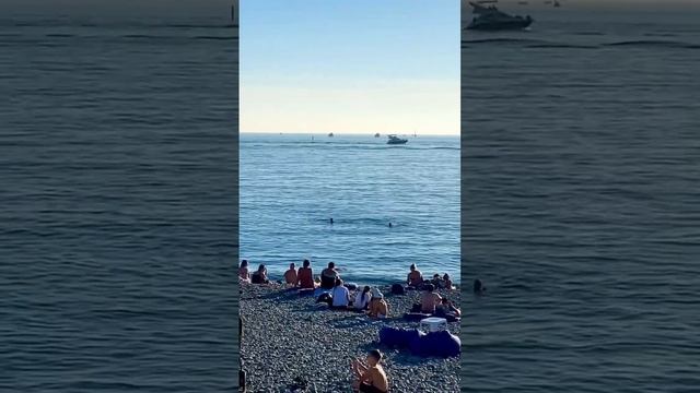 Бархатный сезон продолжается #сочисегодня #моресочи #пляж
