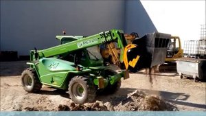 Дробильный ковш для телескопического погрузчика, для минипогрузчика