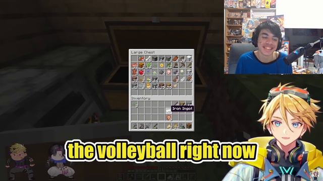 FIRST NIJIKRISIS COLLAB【MINECRAFT】HARDCORE Highlights Reaction I LOVE THEM NIJISANJI EN