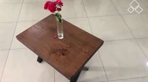 Журнальные столы из массива