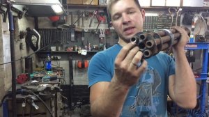 Шестиствольный пулемёт своими руками / DIY Mini-gun / MD