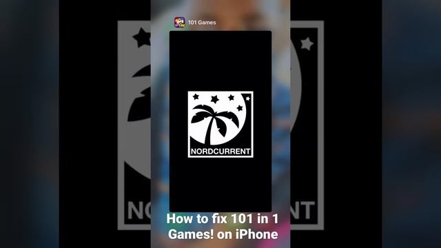 How to fix 101 in 1 Games! on IPhone #shorts