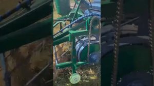 Испытания самодельного рулонного мини пресс подборщика. Подборщик без беговой дорожки.Пресс для сен