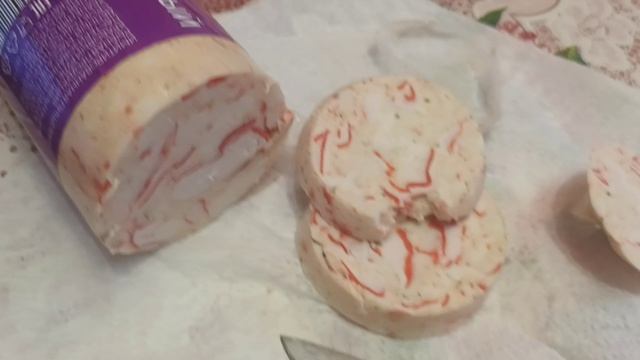 Дегустация,крабовый рулет. смотреть онлайн